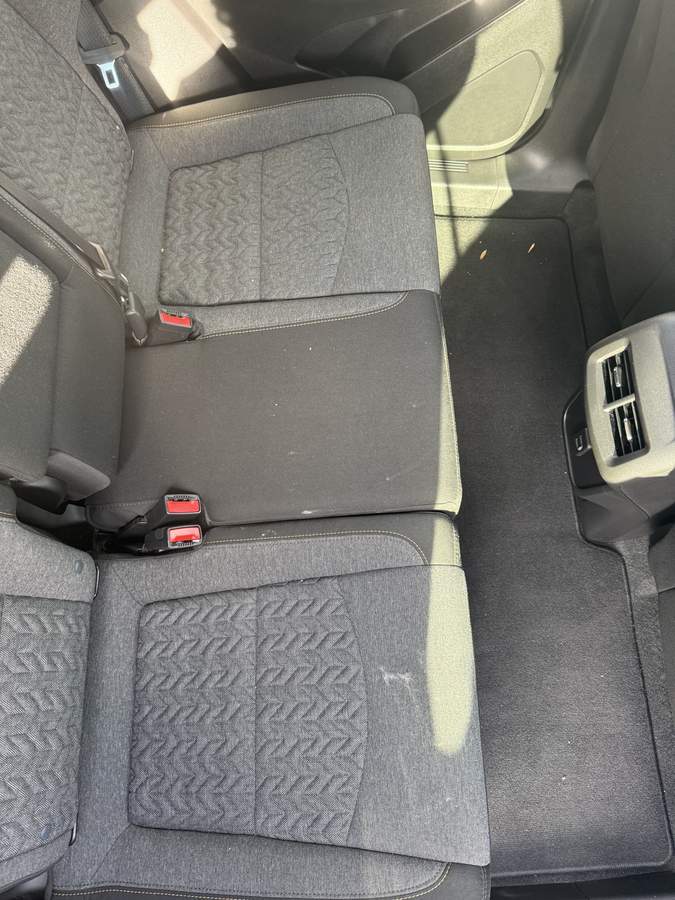 Dirty car interior before interior detail - Revive Detailing Dallas GA